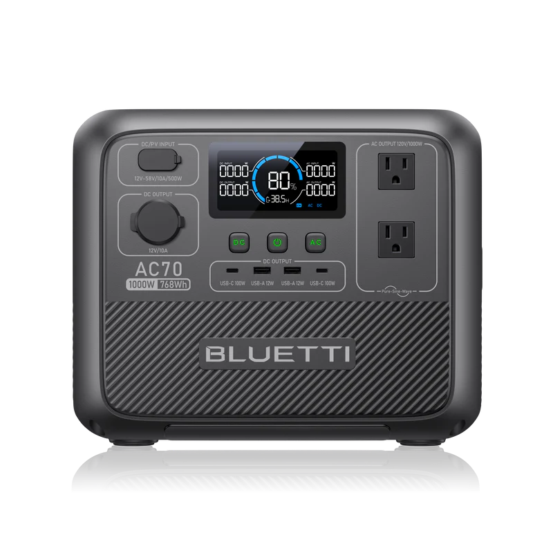 BLUETTI AC70 ポータブル電源