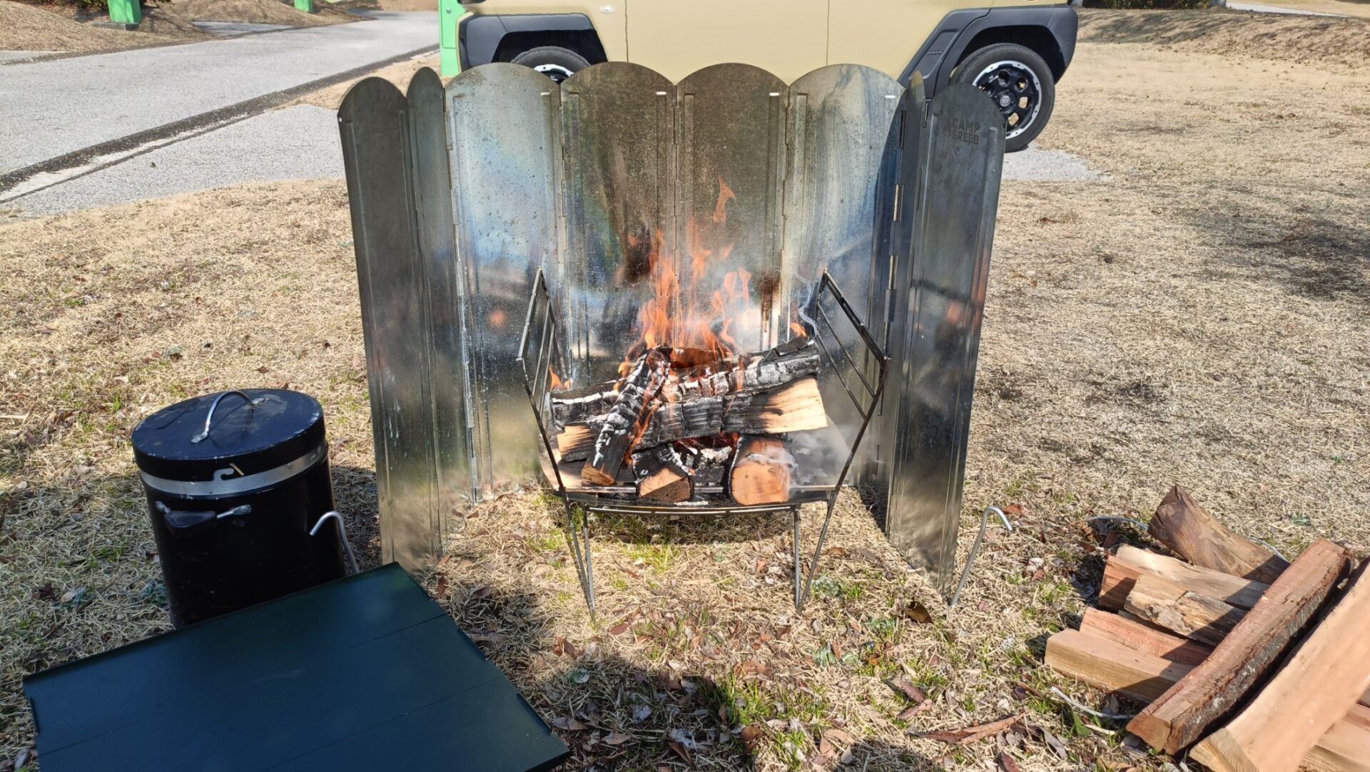 竜王山　キャンプ場　Wi-Fi