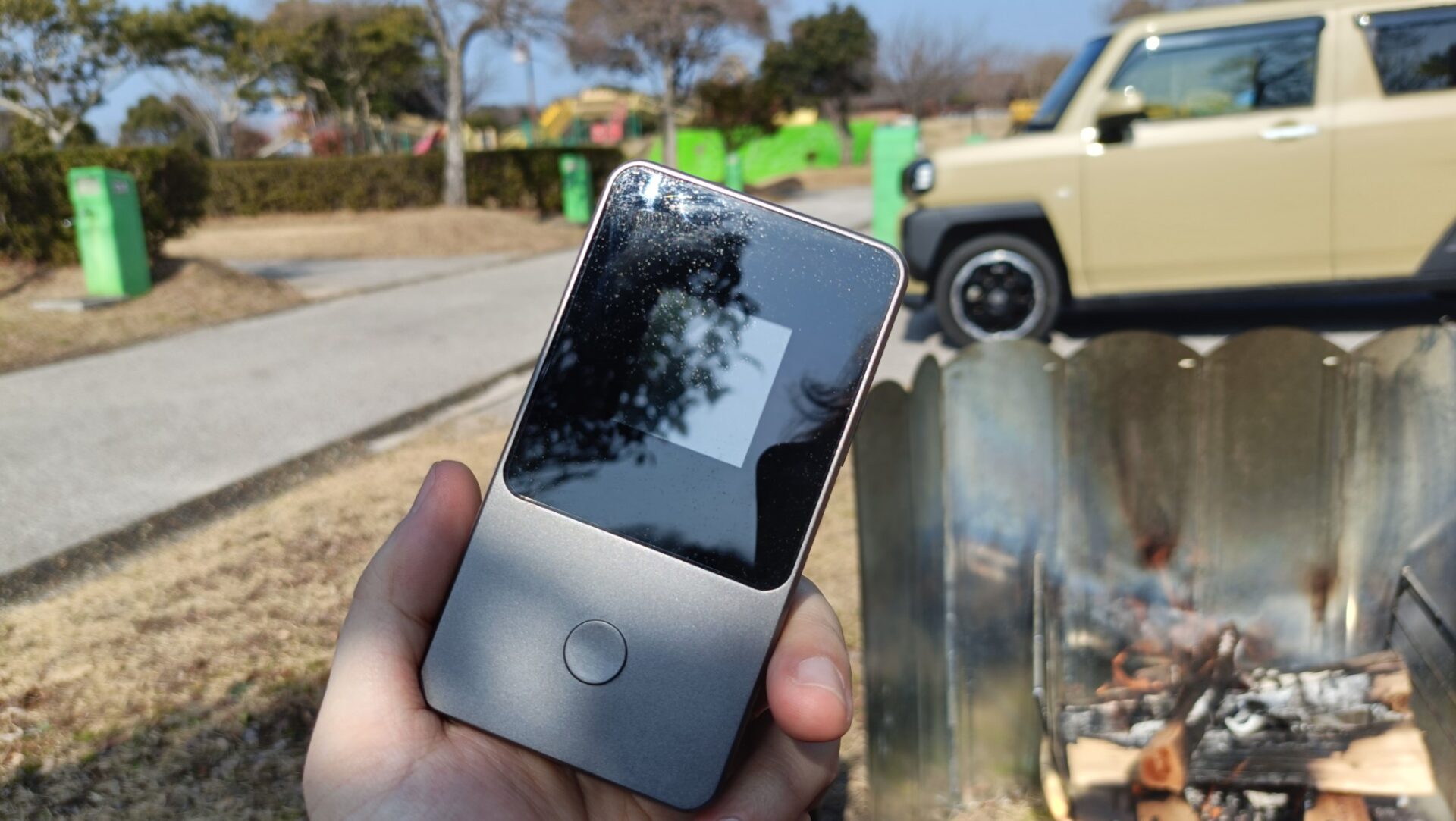 竜王山　キャンプ場　Wi-Fi